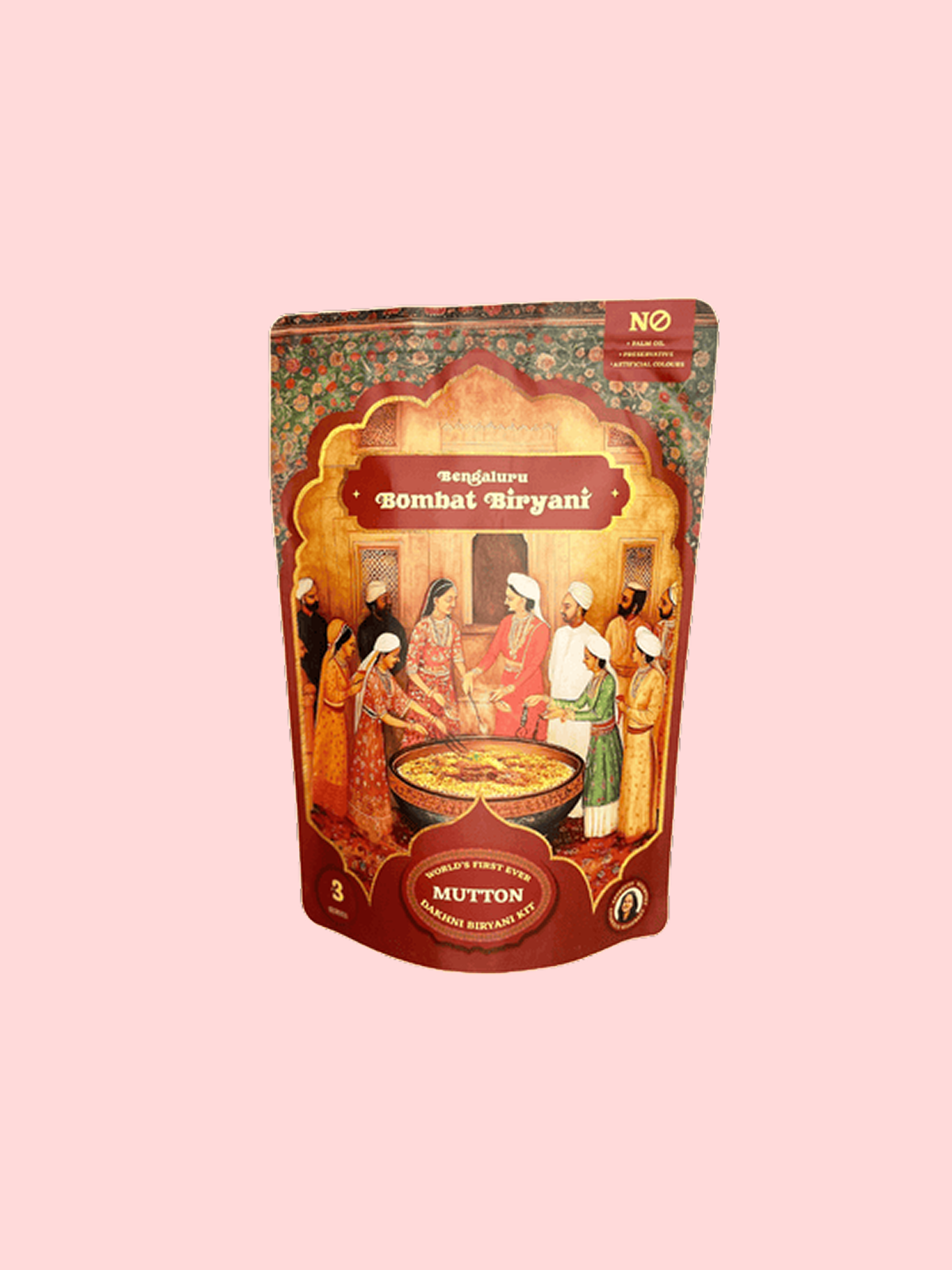 Bombat Mutton Biryani Kit – Royal Dakshini Flavour
